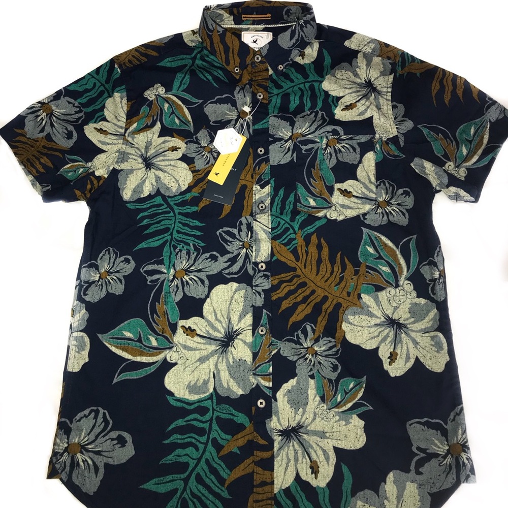 Cactus Man Floral shirt NEW
